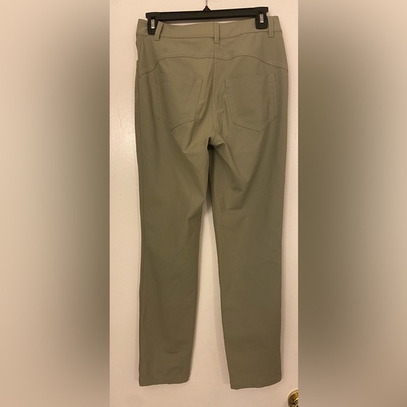 Lululemon City Sleek 5 Pocket 7/8 Pant Rosemary Green Size 4 - Picture 4 of 9